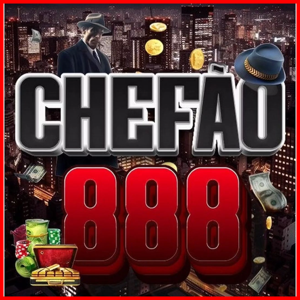 Imagem promocional da CHEFAO888 mostrando a plataforma e suas vantagens